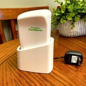 Food Saver Fresh Saver Handheld Vacuum System Works Glass Jar 🫙 Food Storage